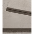 Beige matravers sandstone sawn bullnosed coping tiles with subtle texture and clean straight edges