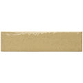 Beige meadow brick tile in rectangular ceramic form with textured slightly uneven surface and subtle speckles
