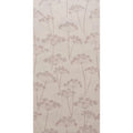 Beige meadow hedgerow wallpaper 60x30cm with delicate greyish botanical repeating pattern