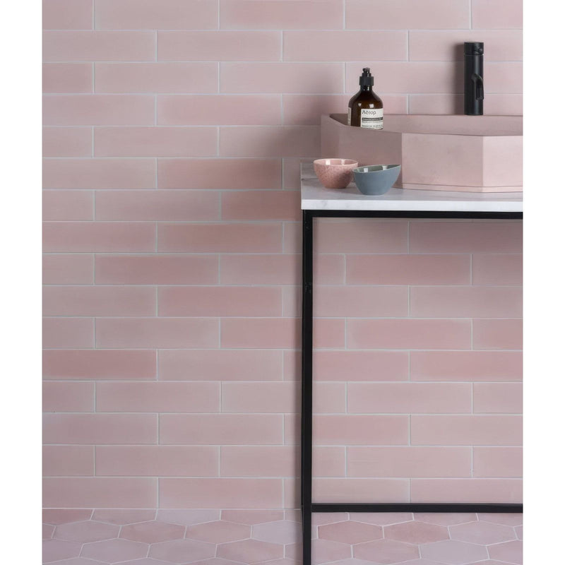 Medina Brick Porcelain Rosa