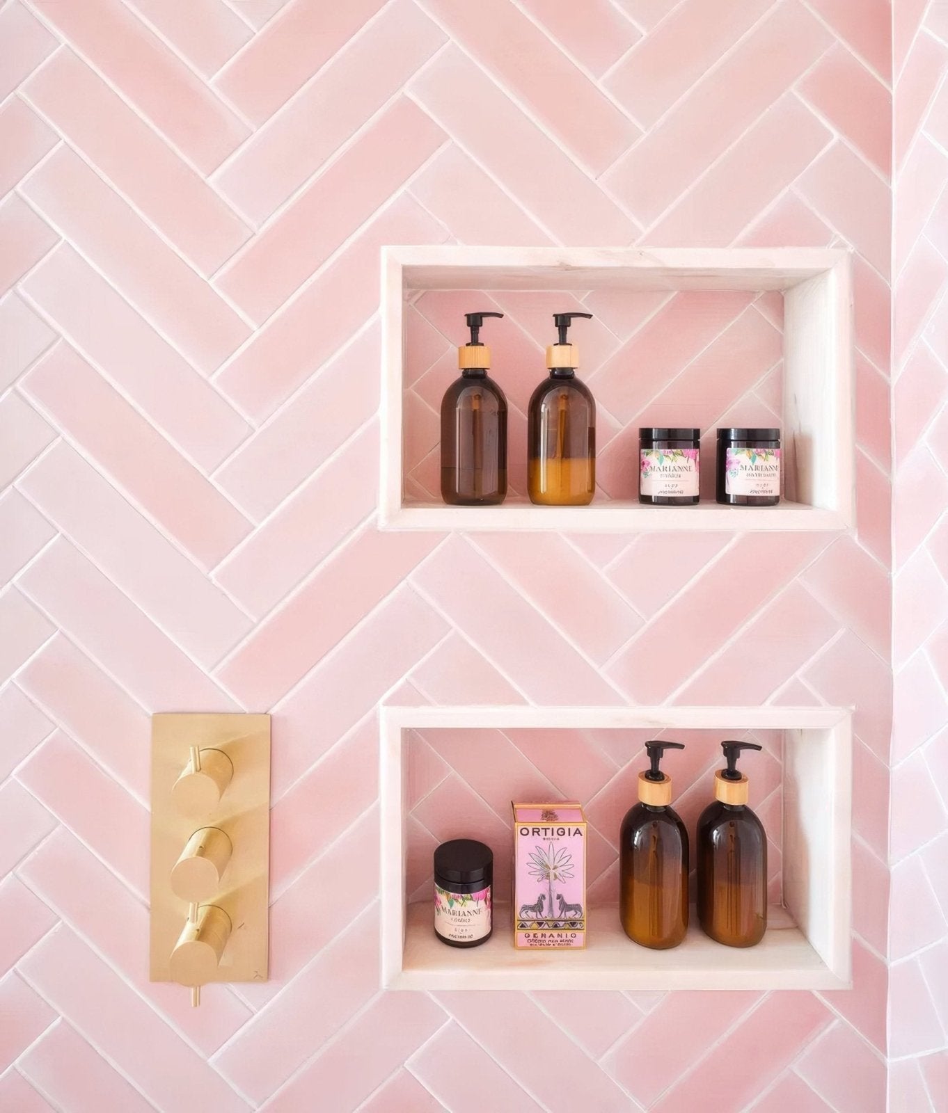 Medina Brick Porcelain Rosa