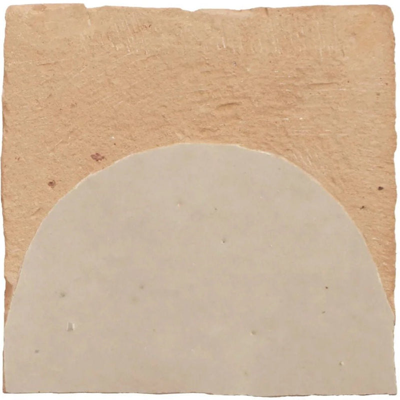 Medina Cloudy White Belen Handmade Moroccan Zellige Tile