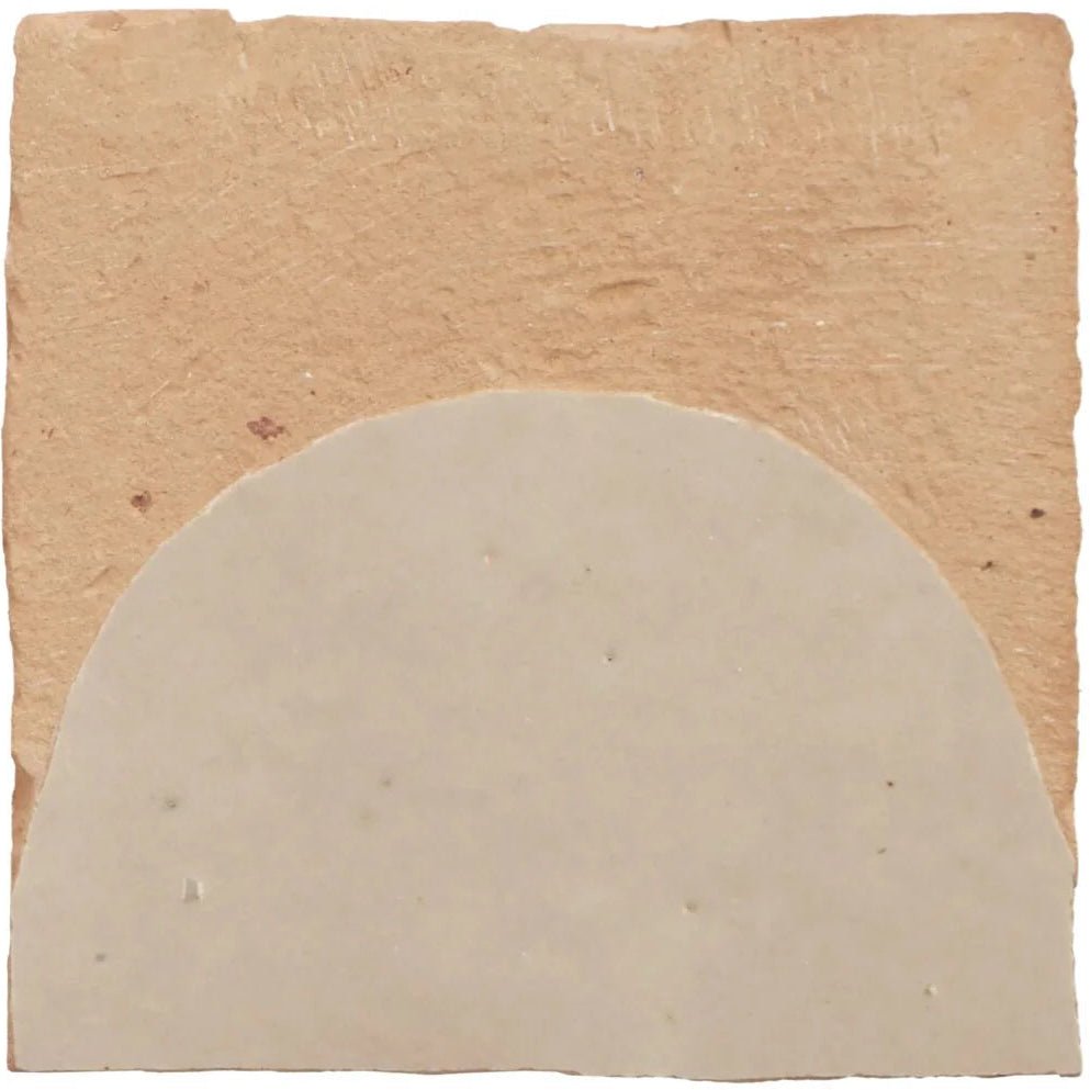 Medina Cloudy White Belen Handmade Moroccan Zellige Tile