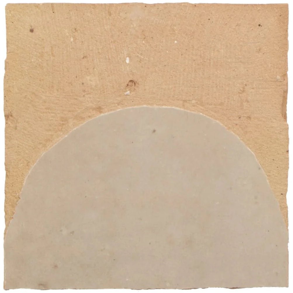 Medina Cloudy White Belen Handmade Moroccan Zellige Tile