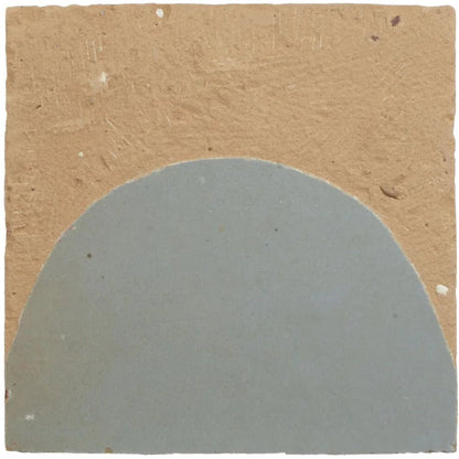 Medina Cornflower Blue Belen Handmade Moroccan Zellige Tile