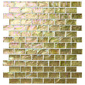 Medina Gold Rush Glass Mosaic – close-up detail