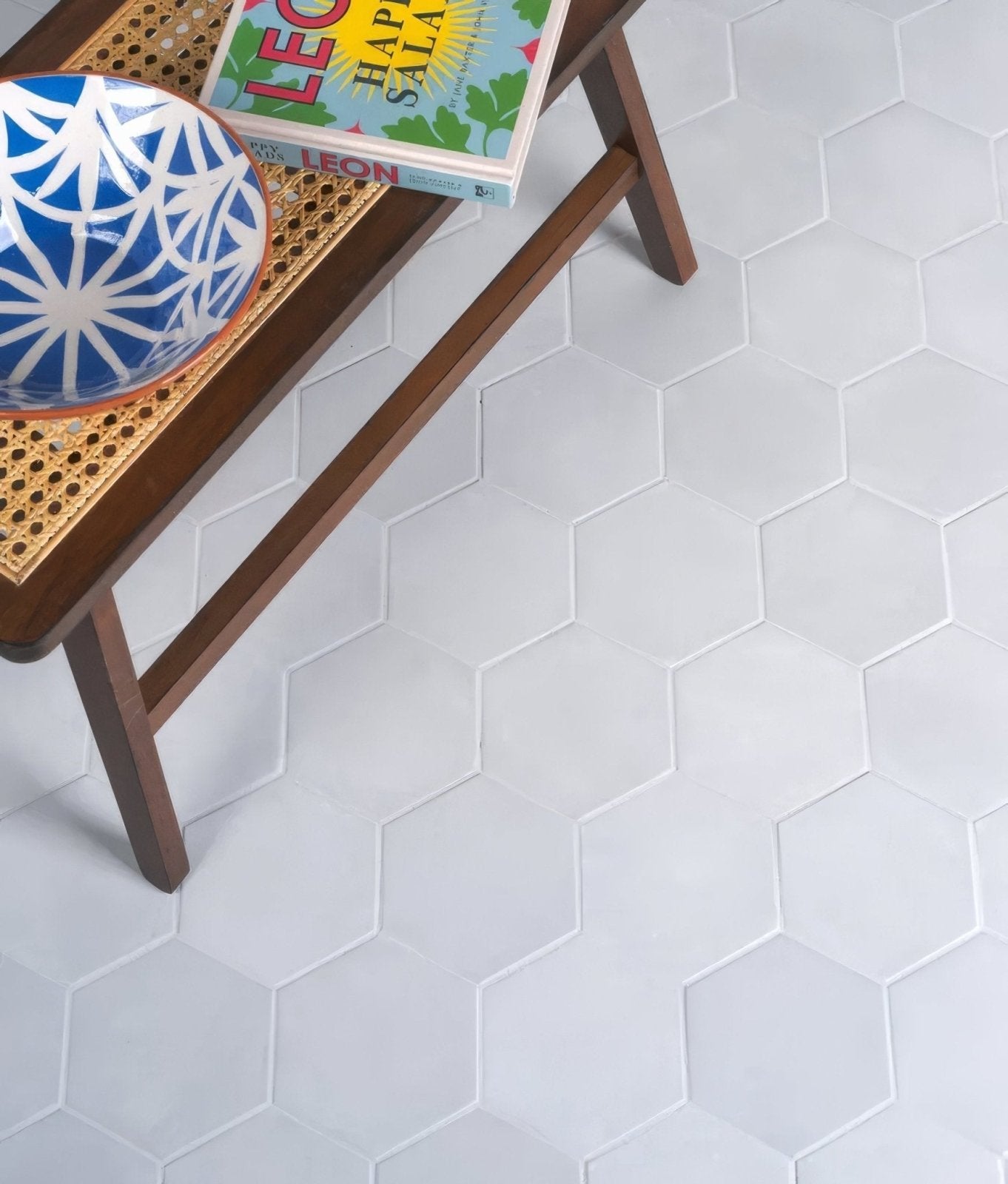 Medina Hexagon Porcelain Latte