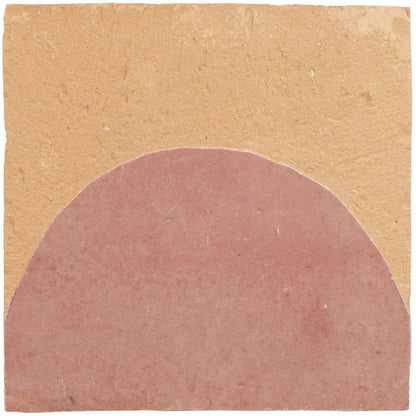 Medina Leather Pale Belen Handmade Moroccan Zellige Tile