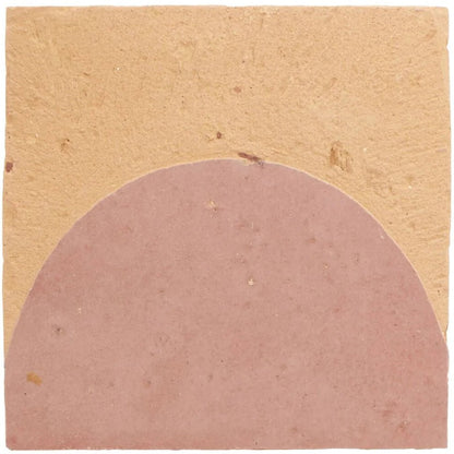 Medina Leather Pale Belen Handmade Moroccan Zellige Tile