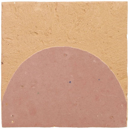 Medina Leather Pale Belen Handmade Moroccan Zellige Tile