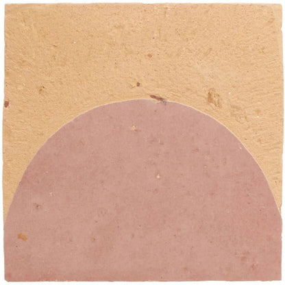 Medina Leather Pale Belen Handmade Moroccan Zellige Tile