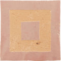 Medina Leather Pale Porton Handmade Moroccan Zellige Tile pink and beige zellige tile with concentric geometric design