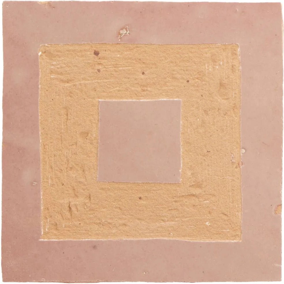 Medina Leather Pale Porton Handmade Moroccan Zellige Tile