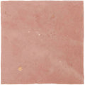 Medina Leather Pale Square Handmade Moroccan Zellige Tile smooth pink ceramic zellige tile with subtle variations