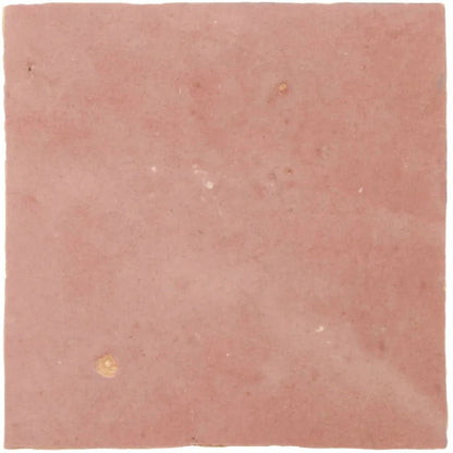 Medina Leather Pale Square Handmade Moroccan Zellige Tile