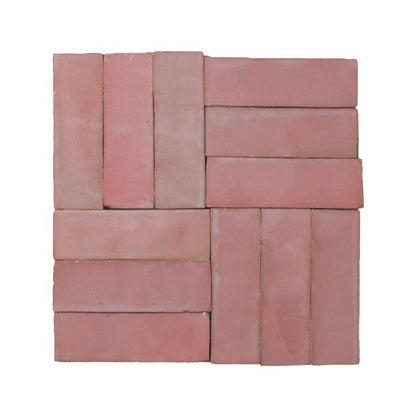 Medina Leather Pale Zellige Rectangle