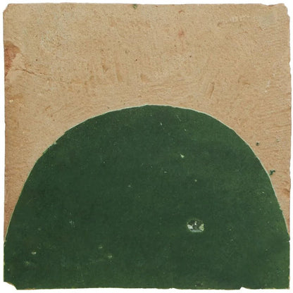 Medina Moss Green Belen Handmade Moroccan Zellige Tile