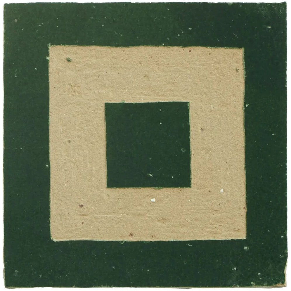 Medina Moss Green Porton Handmade Moroccan Zellige Tile