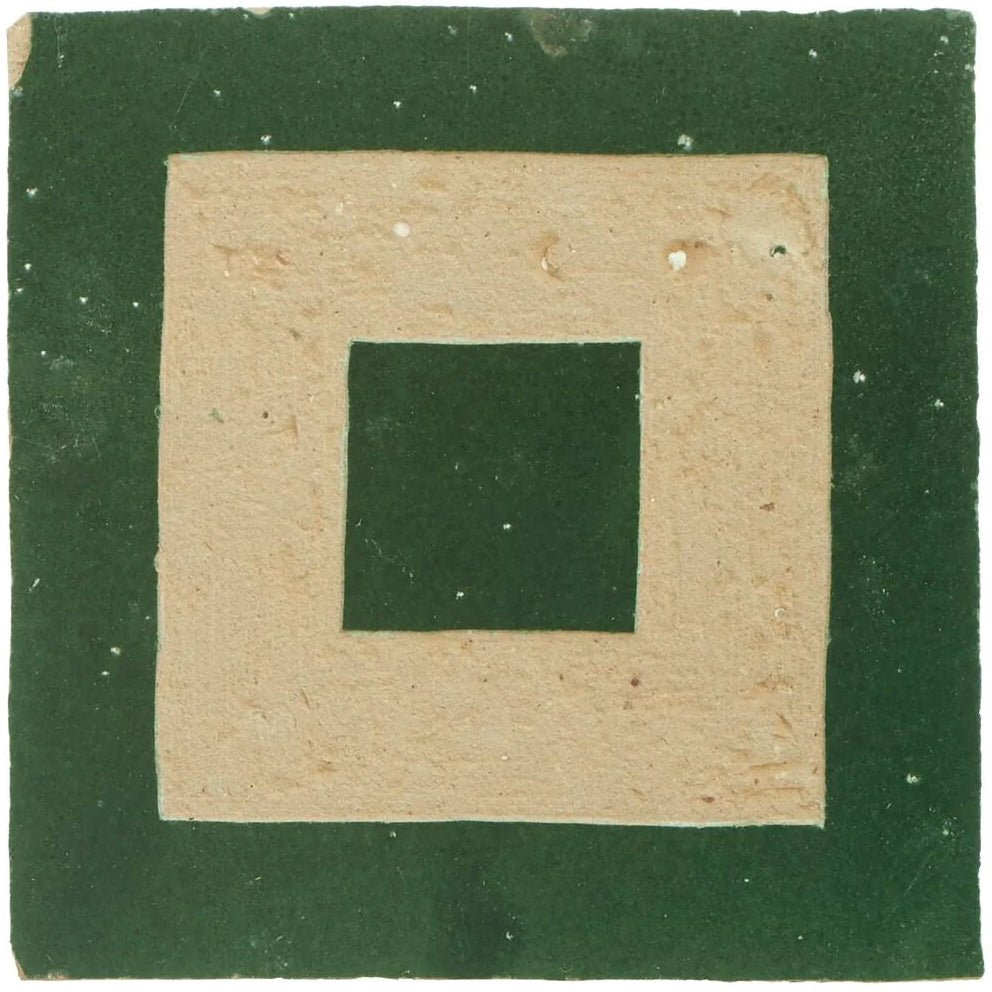 Medina Moss Green Porton Handmade Moroccan Zellige Tile