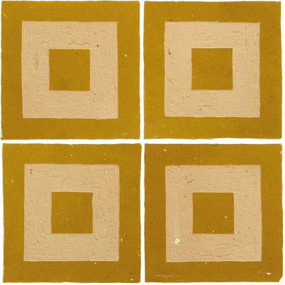Medina Ochre Porton Handmade Moroccan Zellige Tile