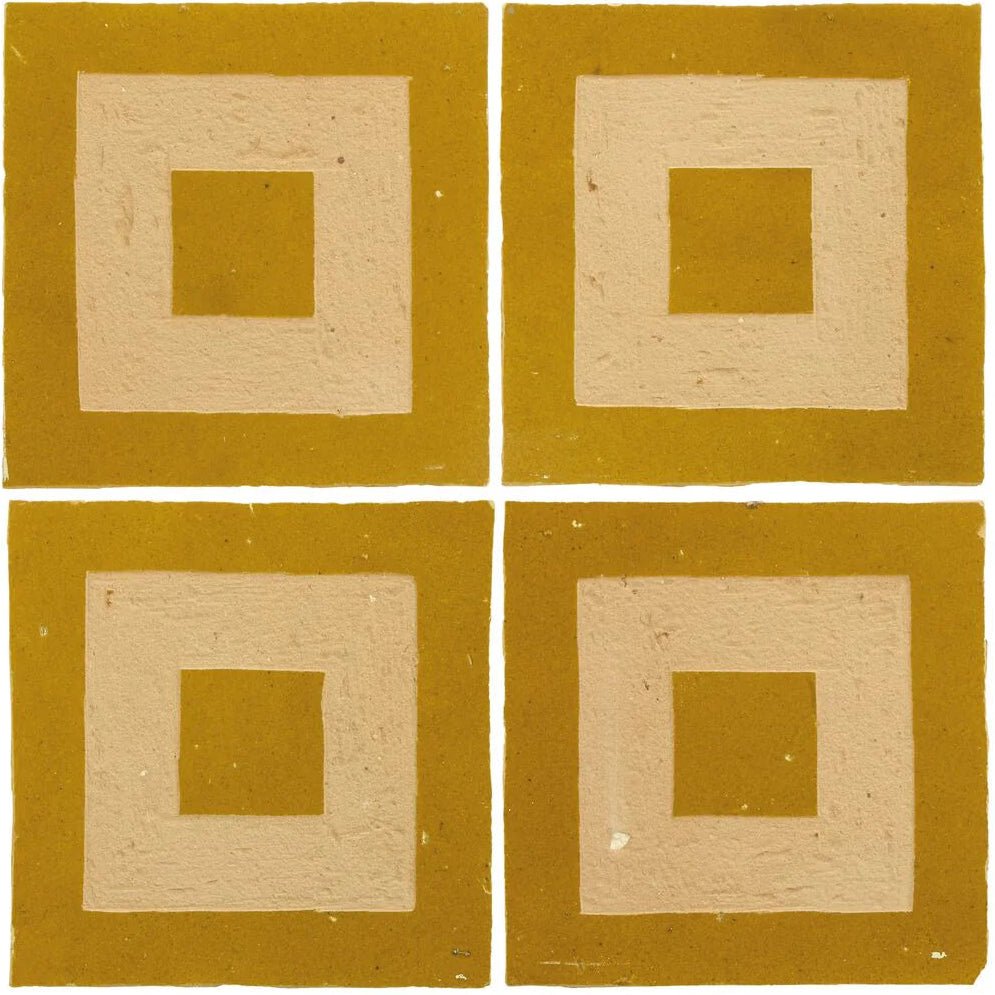 Medina Ochre Porton Handmade Moroccan Zellige Tile