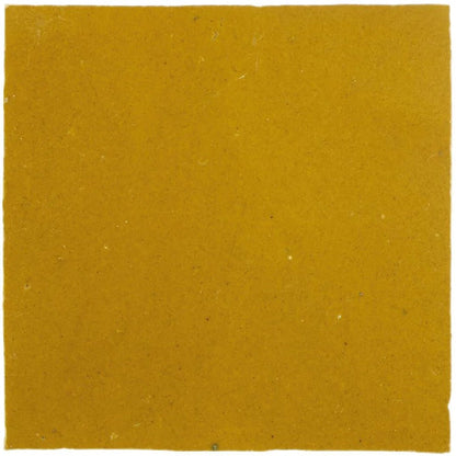 Medina Ochre Square Handmade Moroccan Zellige Tile