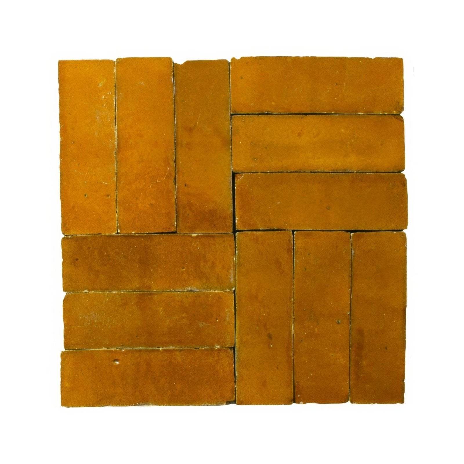 Medina Ochre Zellige Rectangle