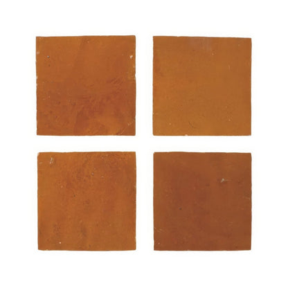 Medina Orchre Zellige Square