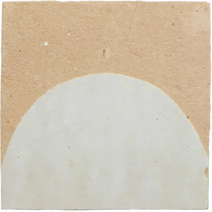 Medina Pure White Belen Handmade Moroccan Zellige Tile