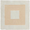 Medina Pure White Porton Handmade Moroccan Zellige Tile off-white zellige tile with concentric square design