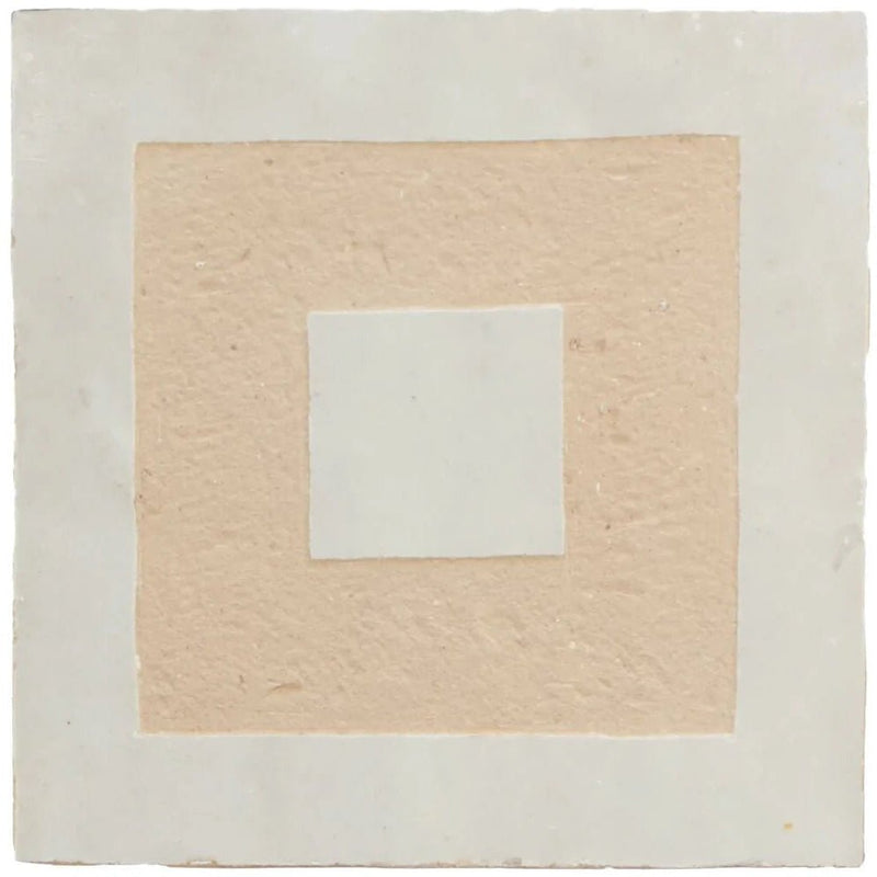 Medina Pure White Porton Handmade Moroccan Zellige Tile