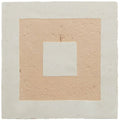 Medina Pure White Porton Handmade Moroccan Zellige Tile off-white zellige tile with a central white square design