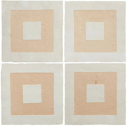 Medina Pure White Porton Handmade Moroccan Zellige Tile