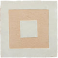 Medina Pure White Porton Handmade Moroccan Zellige Tile beige and white layered square zellige tile