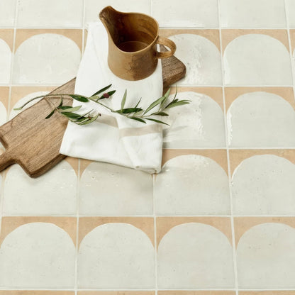 Menara White Arches Porcelain