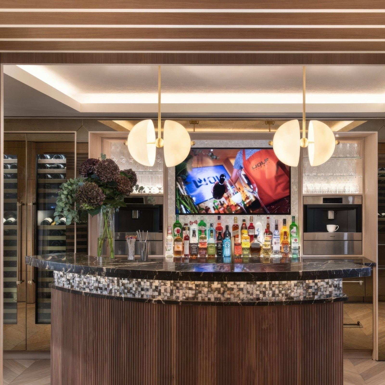 Midnight Pearl 25mm Square