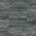 Dark gray stone tiles milos blue 60 x 120cm with swirling brown and white veining for elegant flooring and walls