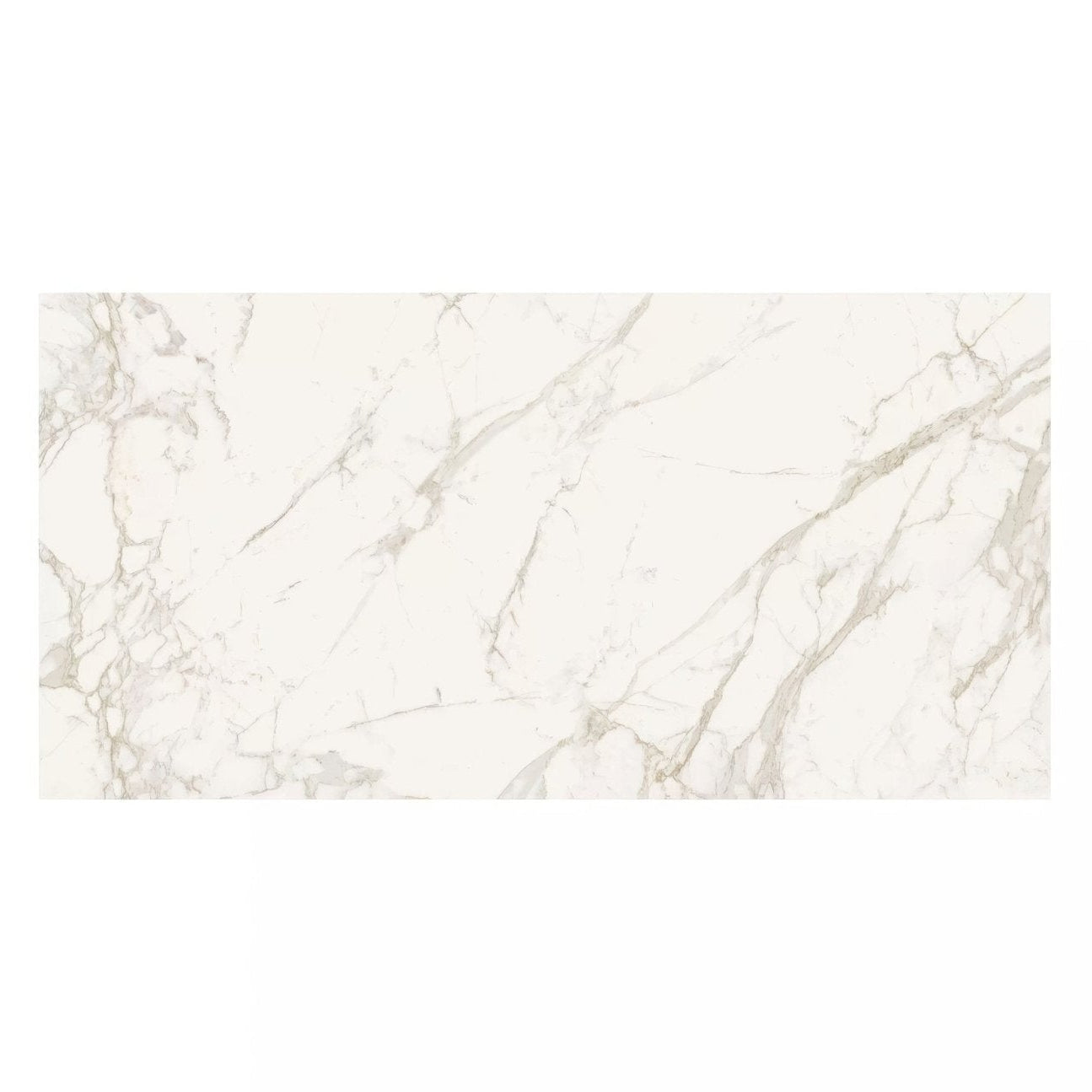 Milos white marble tile 60 x 120cm featuring subtle gray veining ideal for elegant flooring and wall applications