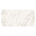 Milos white marble tile 60 x 120cm featuring subtle gray veining ideal for elegant flooring and wall applications
