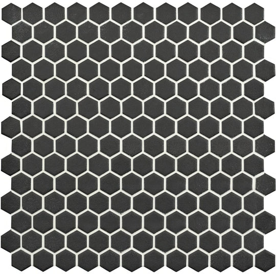 Mini Black Hexagon Slip Resistant - alternate view