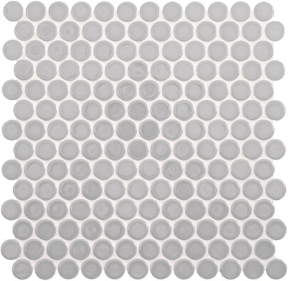 Mini Grey Penny Round