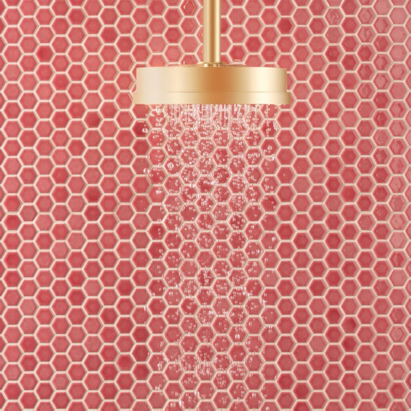 Pink Gloss Hexagon