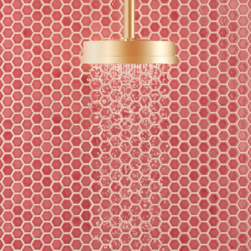 Mini Pink Gloss Hexagon