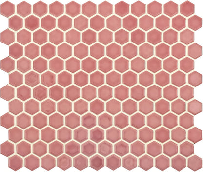 Mini Pink Gloss Hexagon