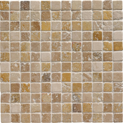 Mixed Travertine 2.3 Venetian Stone Mosaic