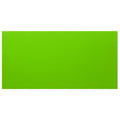 Mohaka Clear Glass Brick solid vibrant lime green rectangular tile with smooth glossy finish for decorative use