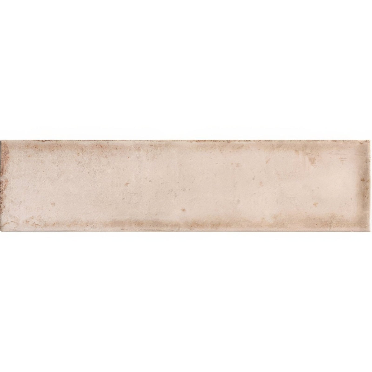 Beige montblanc taupe 30x7.5cm rectangular tile with subtle textured surface and faint natural veining