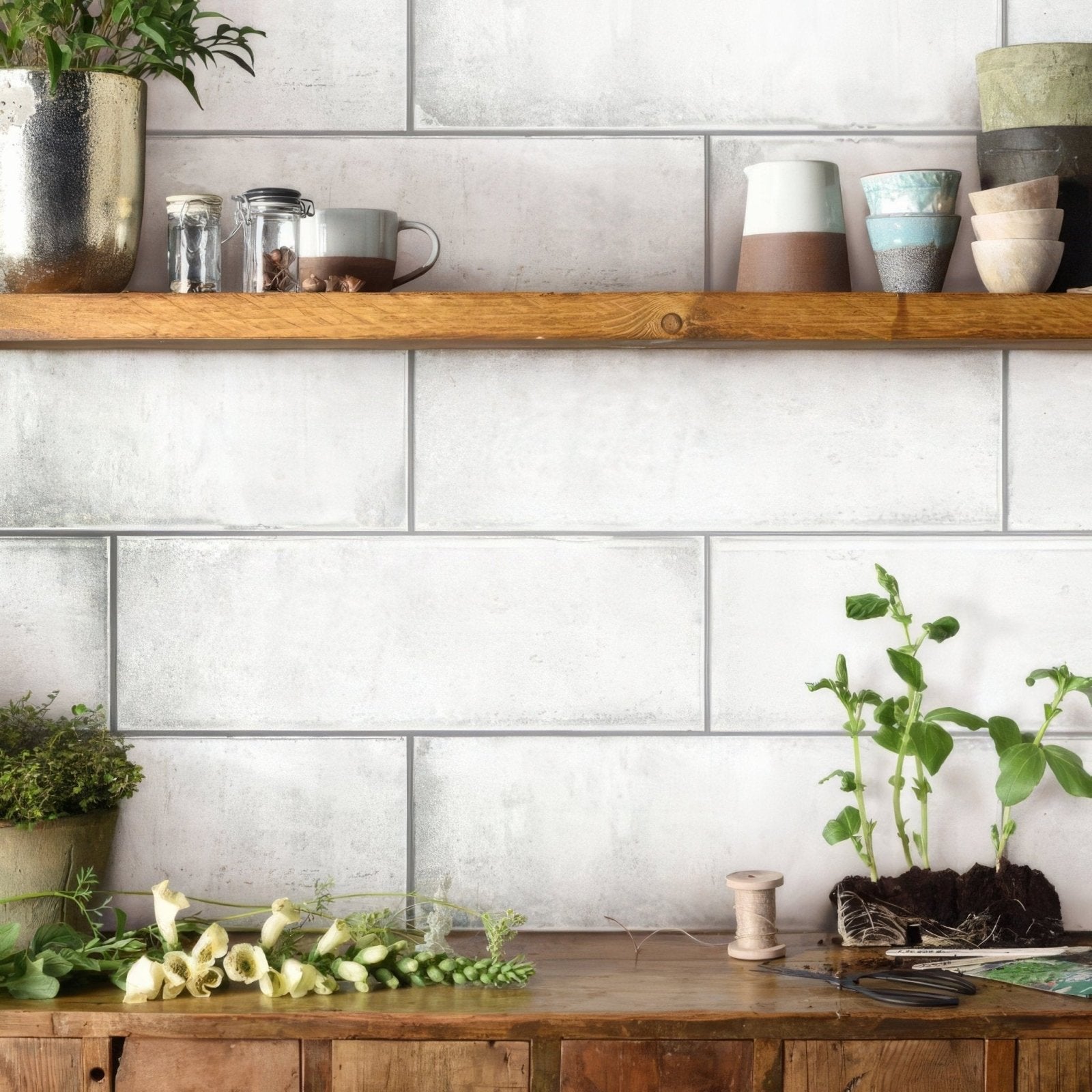 Montblanc White 60 x 20cm