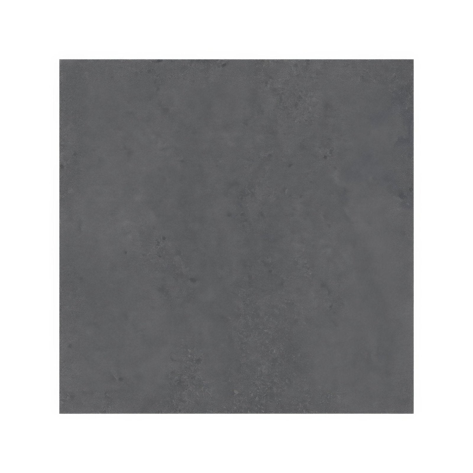 Monte coto black dark gray matte-finish square tile with subtle textured surface for modern flooring and walls