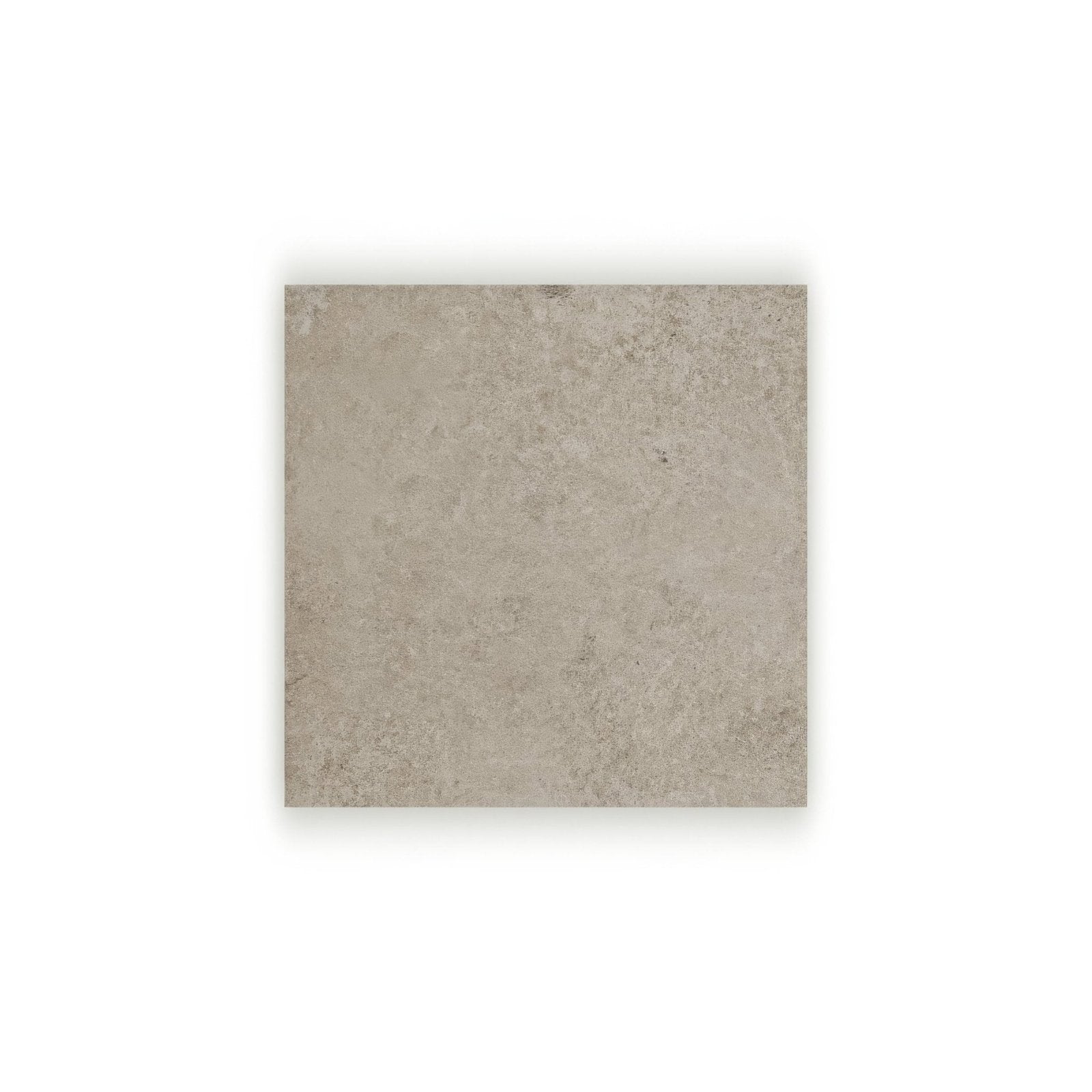 Beige stone-effect square tile with subtle natural veining in montpellier portes 60 x 60cm size